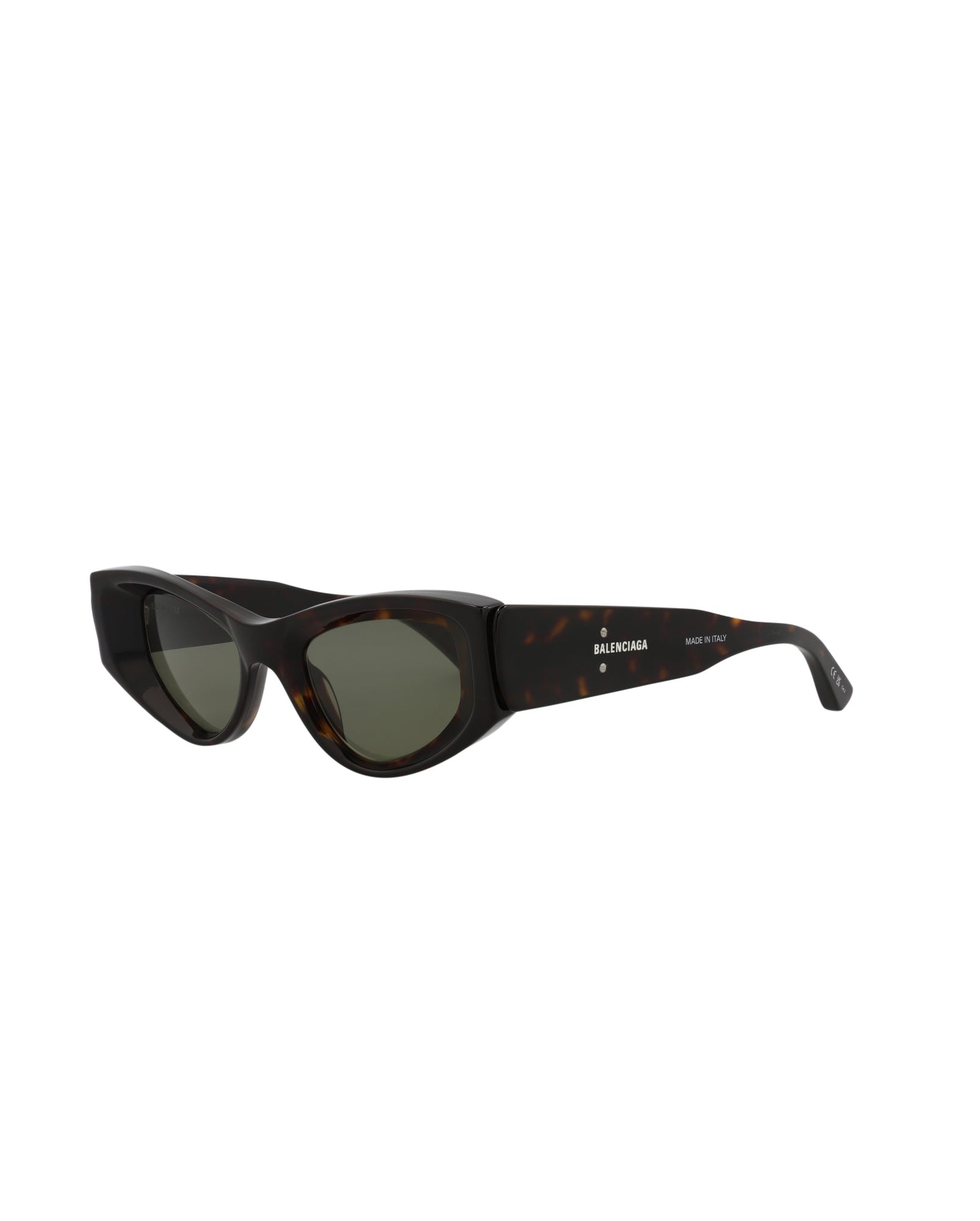 Balenciaga Cat Eye Acetate Sunglasses | Havana