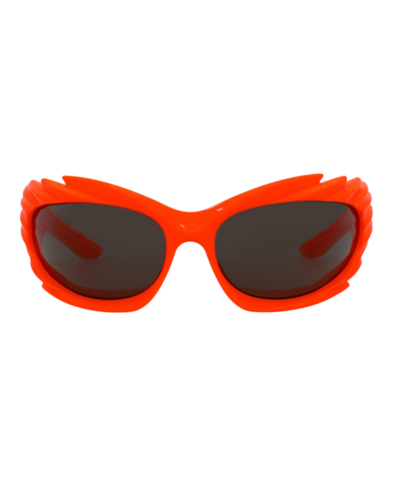 Balenciaga Shield Bio Injection Sunglasses | Orange