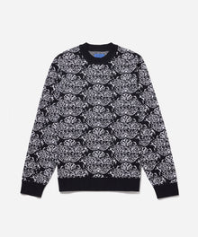 Black | Greg Tapestry Sweater