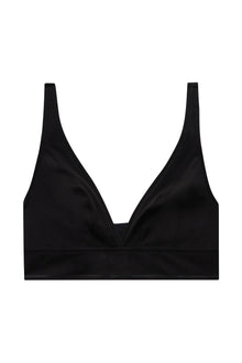 Essence Soft Plunge Bra | Black