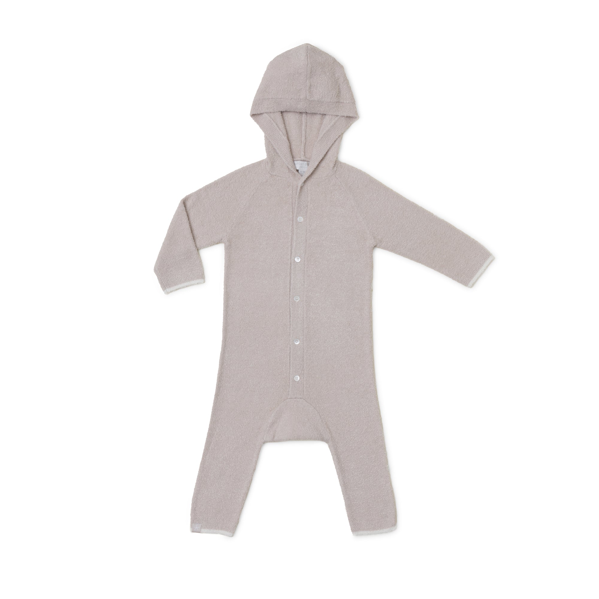 Cozychic Light Hooded Onesie | Stone/Cream