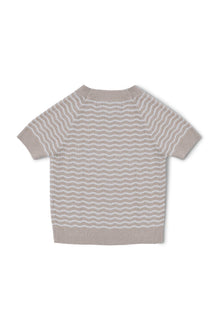 Toddlers | Cozychic Ultra Lite Wavy Raglan Tee | Stone/Pearl