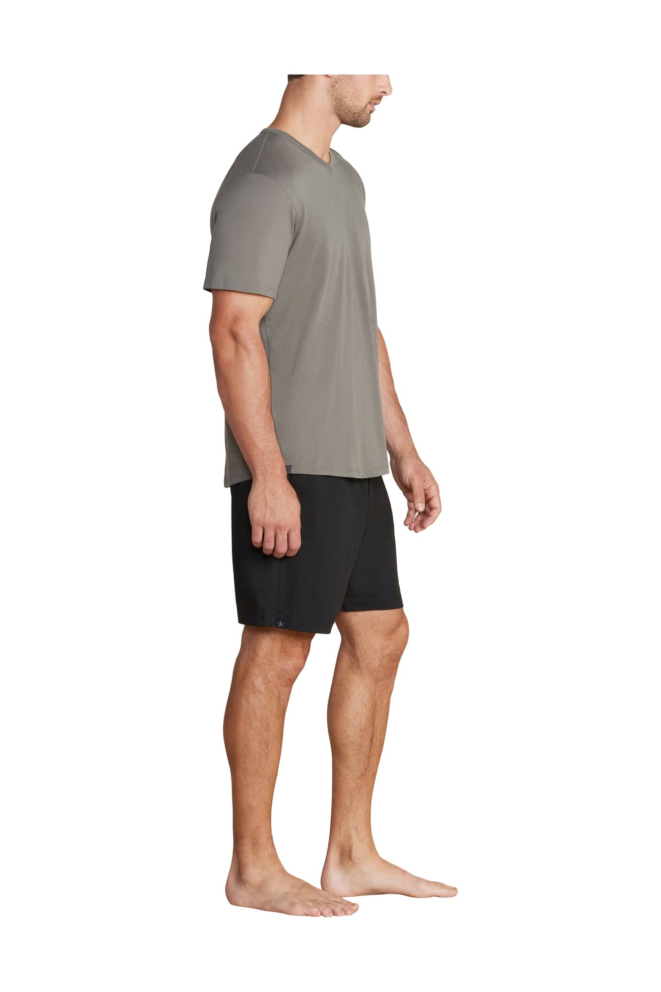 Mens | Malibu Collection Washed Jersey Short Sleeve | Steel