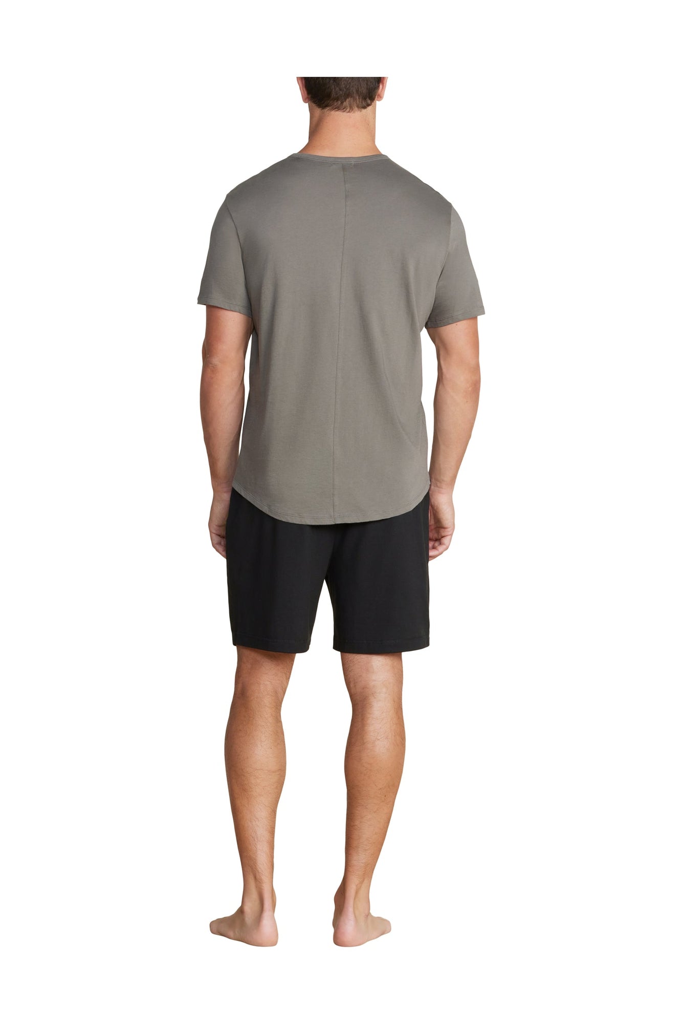 Mens | Malibu Collection Washed Jersey Short Sleeve | Steel