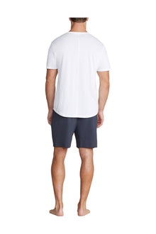 Mens | Malibu Collection Washed Jersey Short Sleeve | White