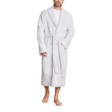 Cozychic Heathered Adult Robe | He Ocean/White