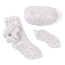 Barefoot In the Wild Eyemask, Scrunchie And Sock Set | Cream/Stone