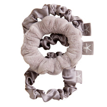 Luxechic And Silk Scrunchie Set | Beach Rock