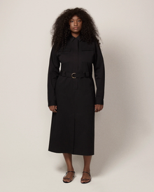 Women | Belted Utility Dress | Black