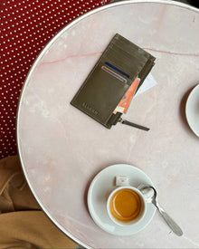 Odin Card Case - Carre Weave | Olive