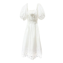 Womens | Blanca White Cotton Mom Dress | White