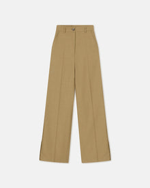 Womens | Bida  Ecovero -Blend Pants | Taupe Melange