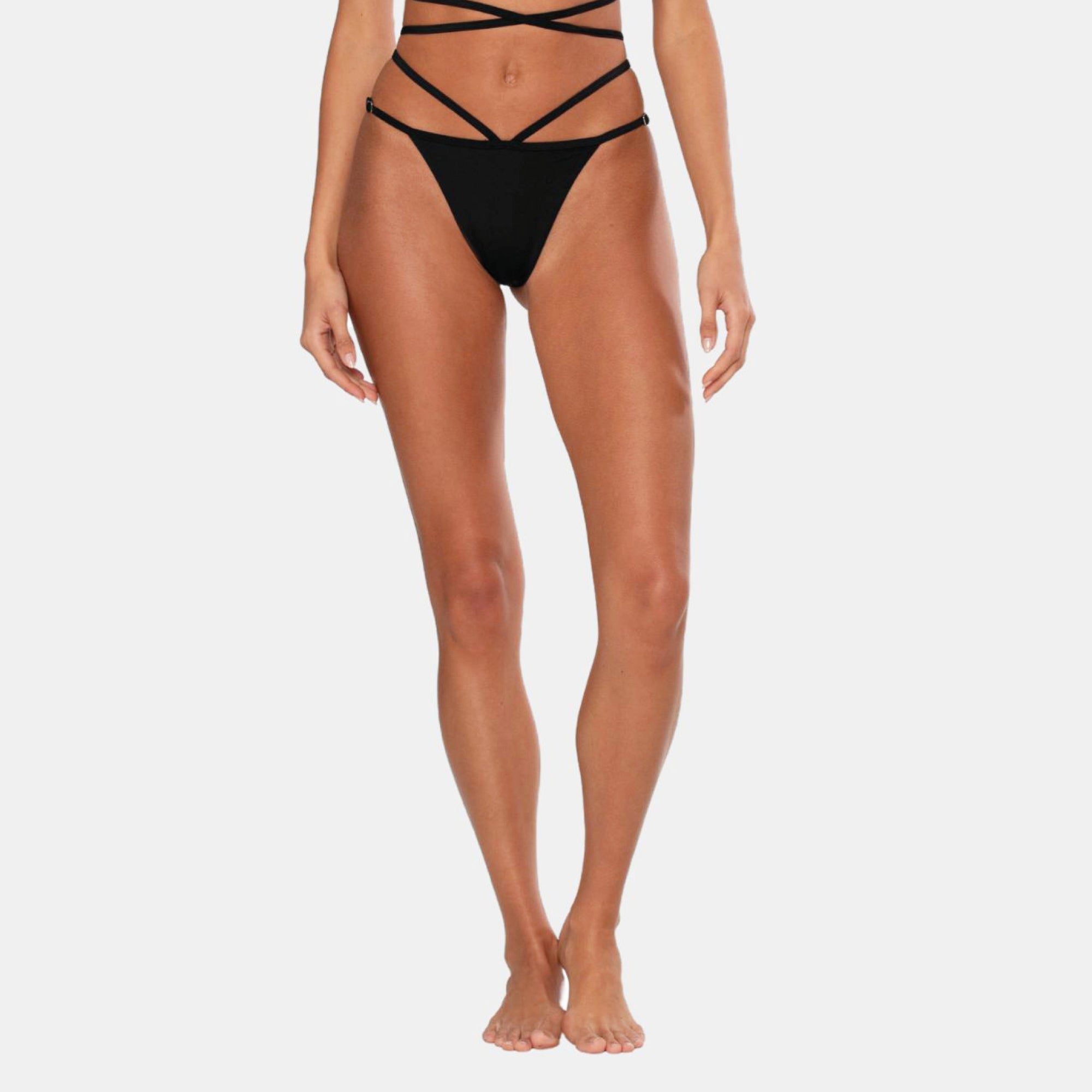 OW Swim BLACK Bikini Bottom Account 002 - Black Caviar