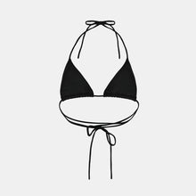 OW Swim BLACK Bikini Top Account 002 - Black Caviar