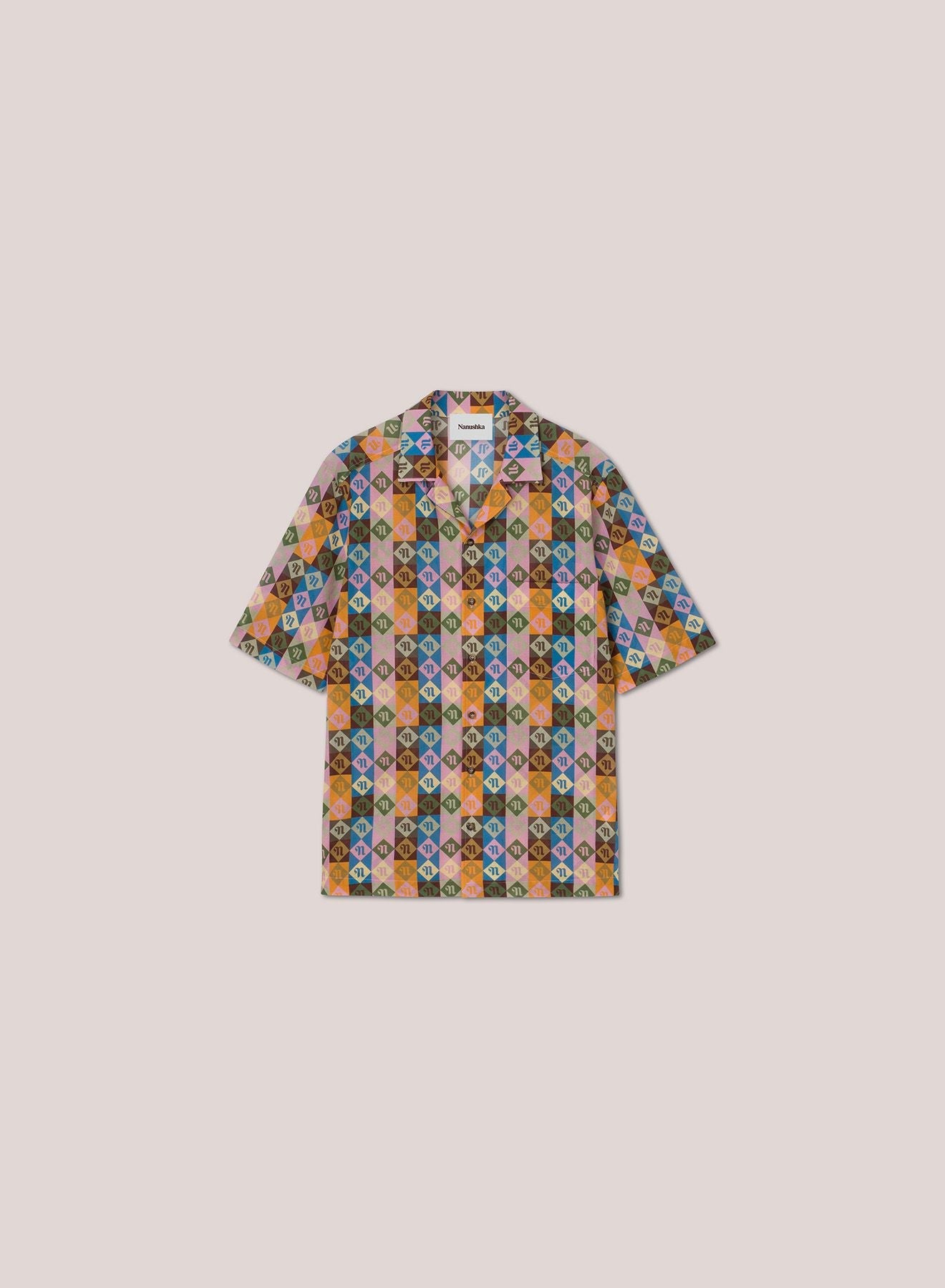 Unisex | Bodil Cotton Voile Shirt | Diamond Check