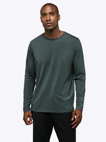 Mens | AO Forever Long Sleeve Tee | Classic-Fit PYCA Pro | Bonsai