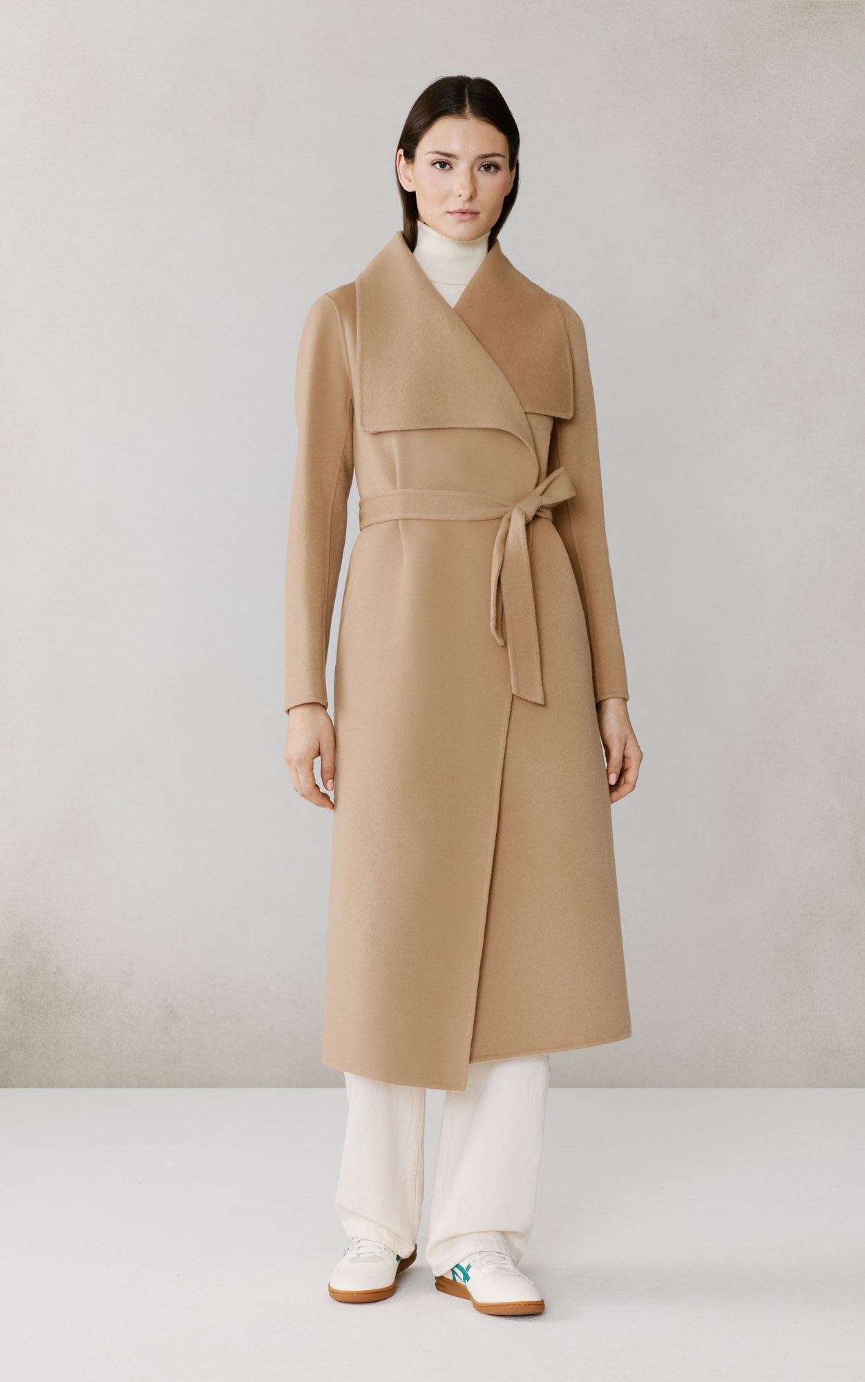 Britta-U Double Face In Wool | Teak
