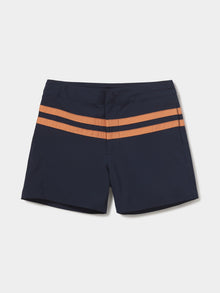 Men | Button Front Trunk | Navy-Copper
