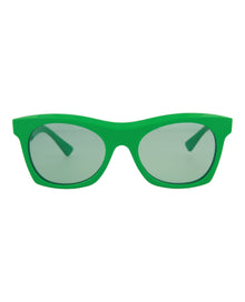 Bottega Veneta | Unisex | Square Acetate Sunglasses | Green