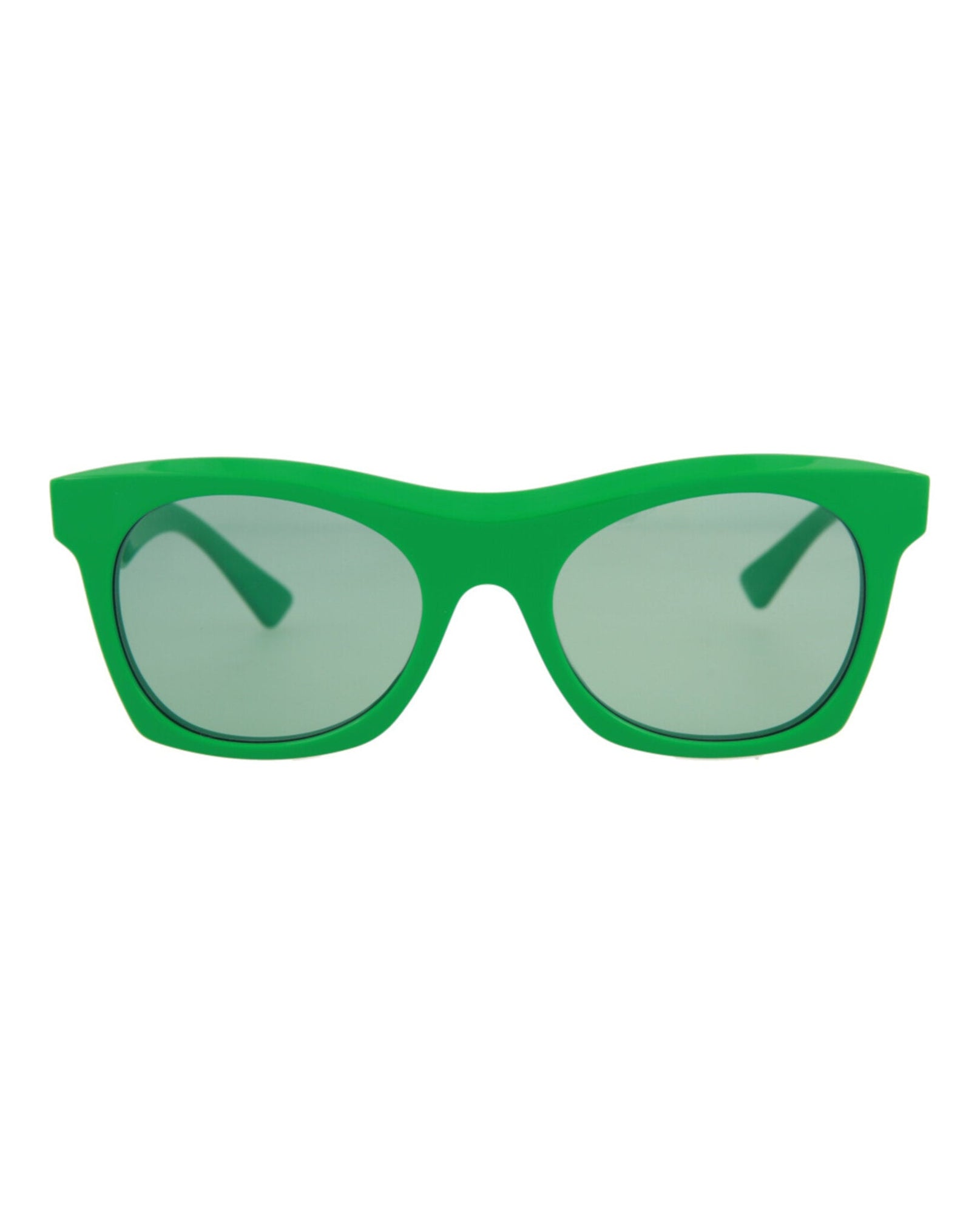 Bottega Veneta | Unisex | Square Acetate Sunglasses | Green