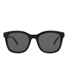 Bottega Veneta | Women | Round Acetate Sunglasses | Black