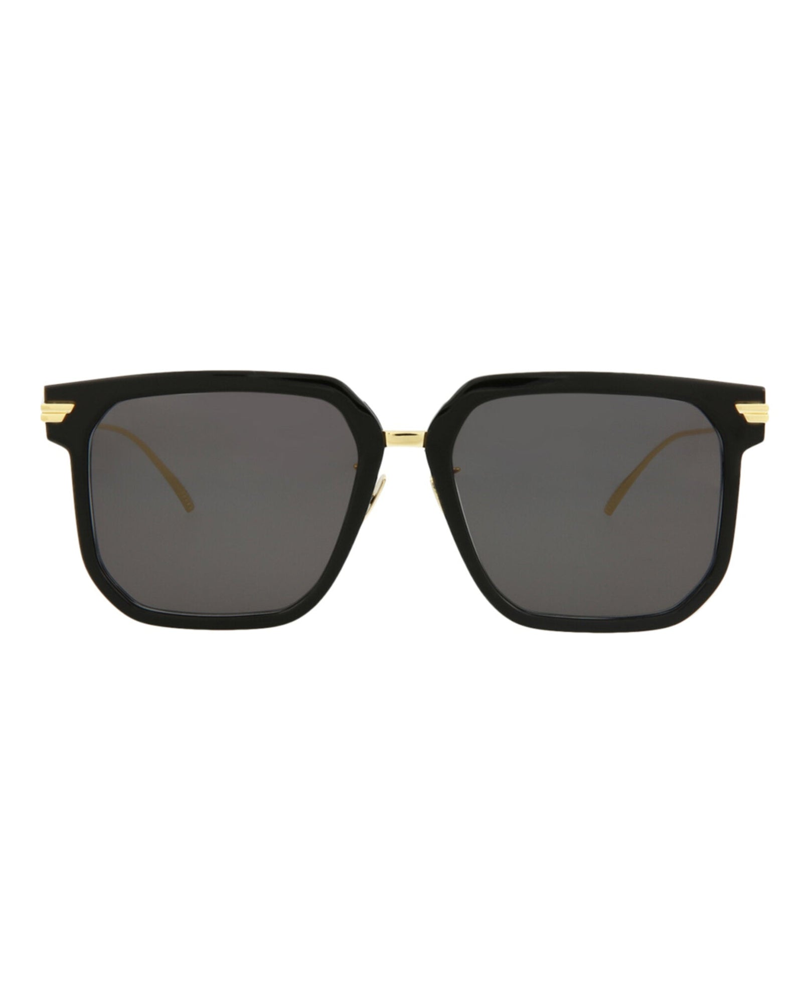 Bottega Veneta | Women | Square Acetate Sunglasses | Black