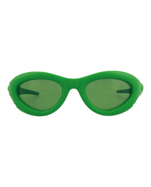 Bottega Veneta | Unisex | Round Injection Sunglasses | Green