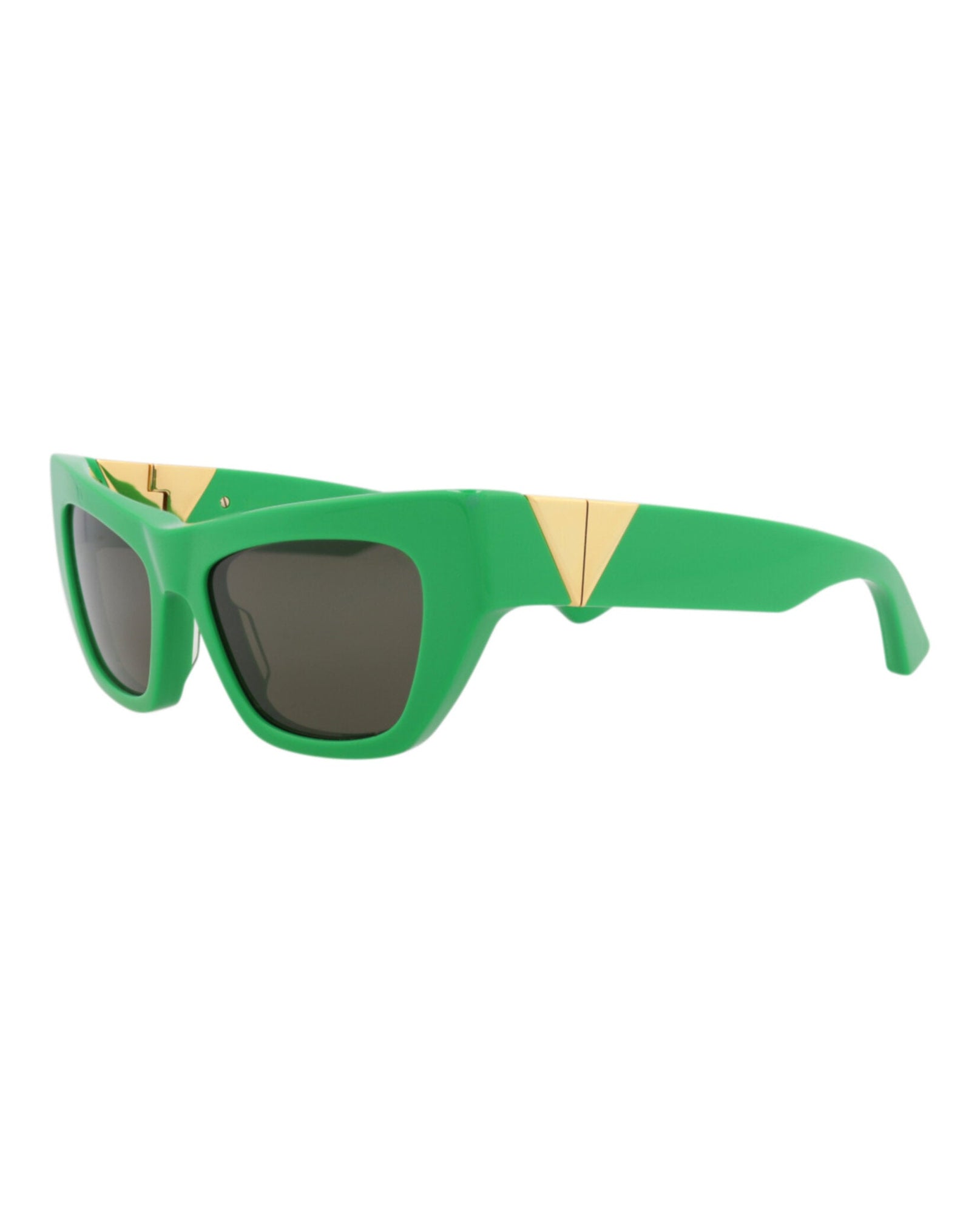 Bottega Veneta | Women | Cat Eye Acetate Sunglasses | Green