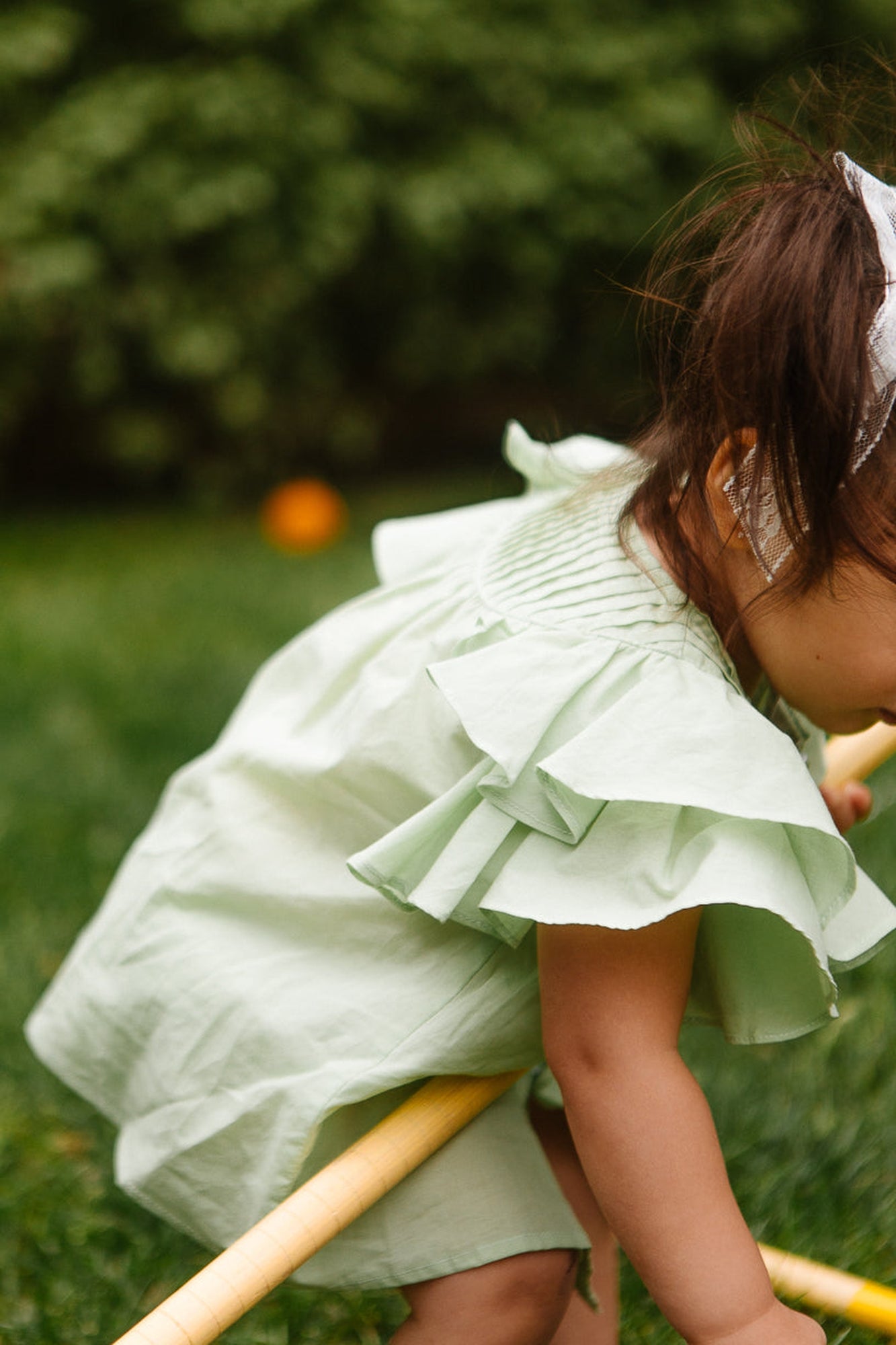 Girls | Baby Abigail Dress Set | Green