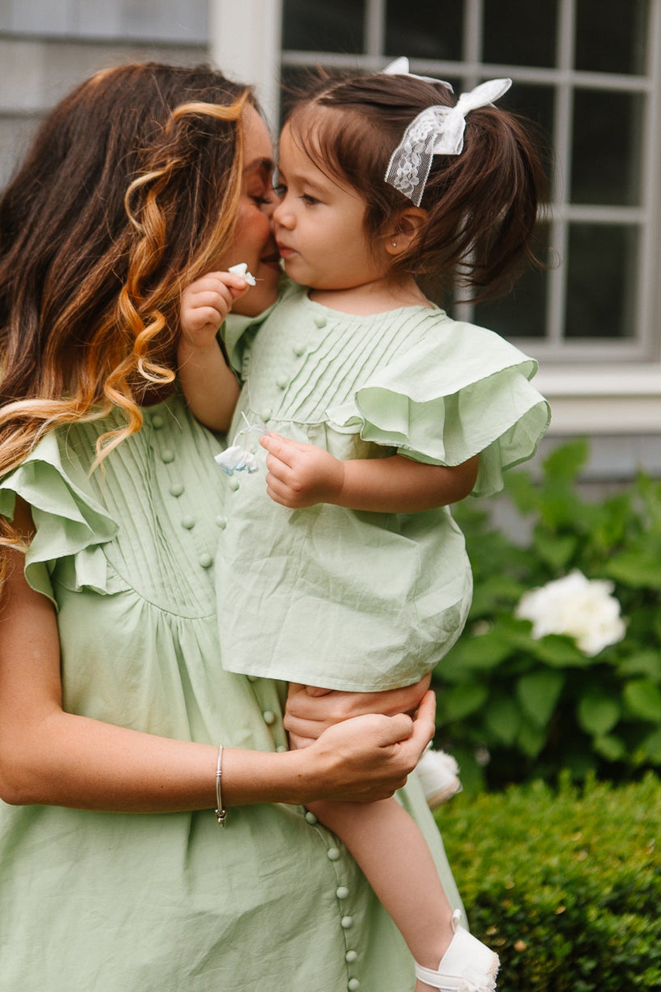 Girls | Baby Abigail Dress Set | Green