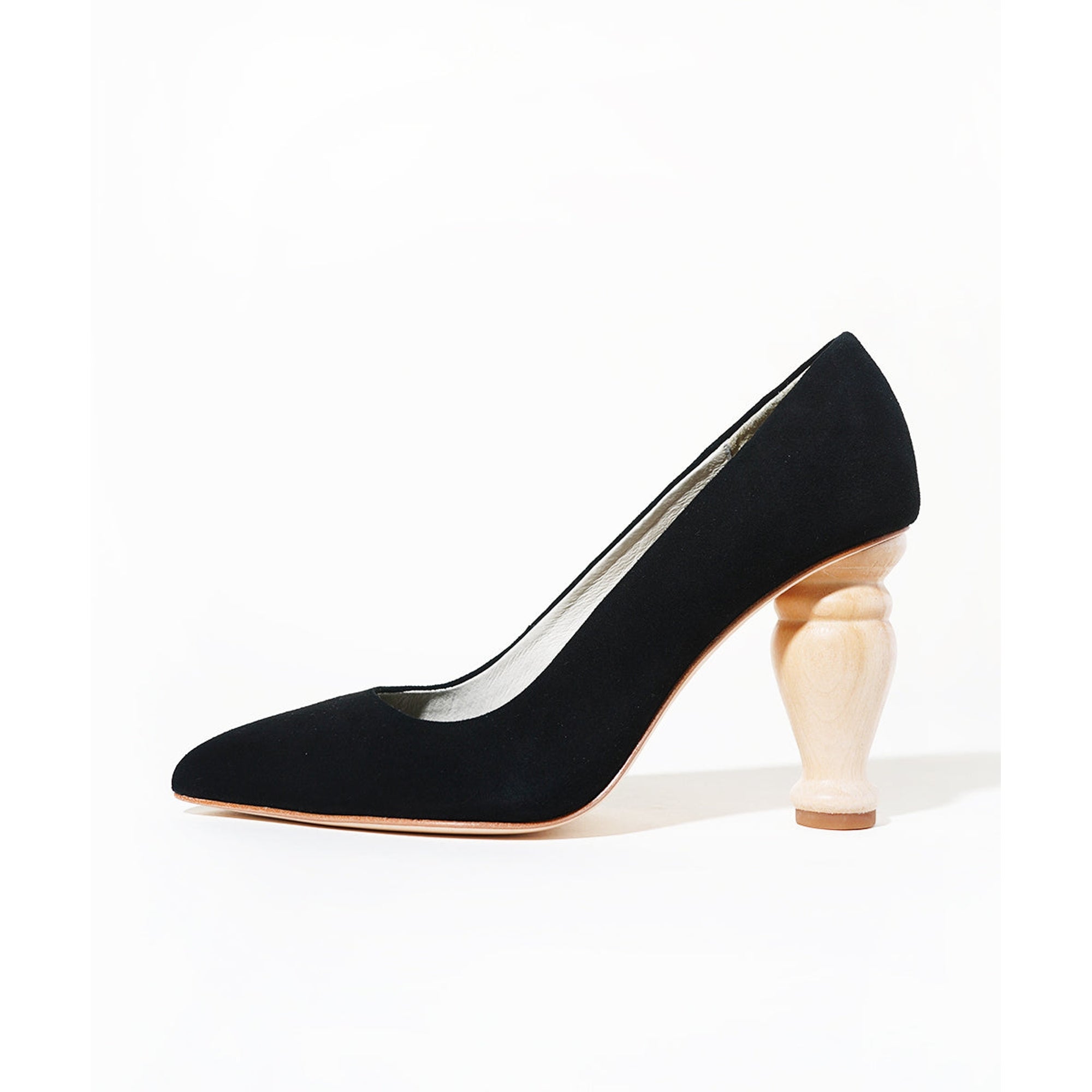 Baughn Furniture Heel Pump | Black