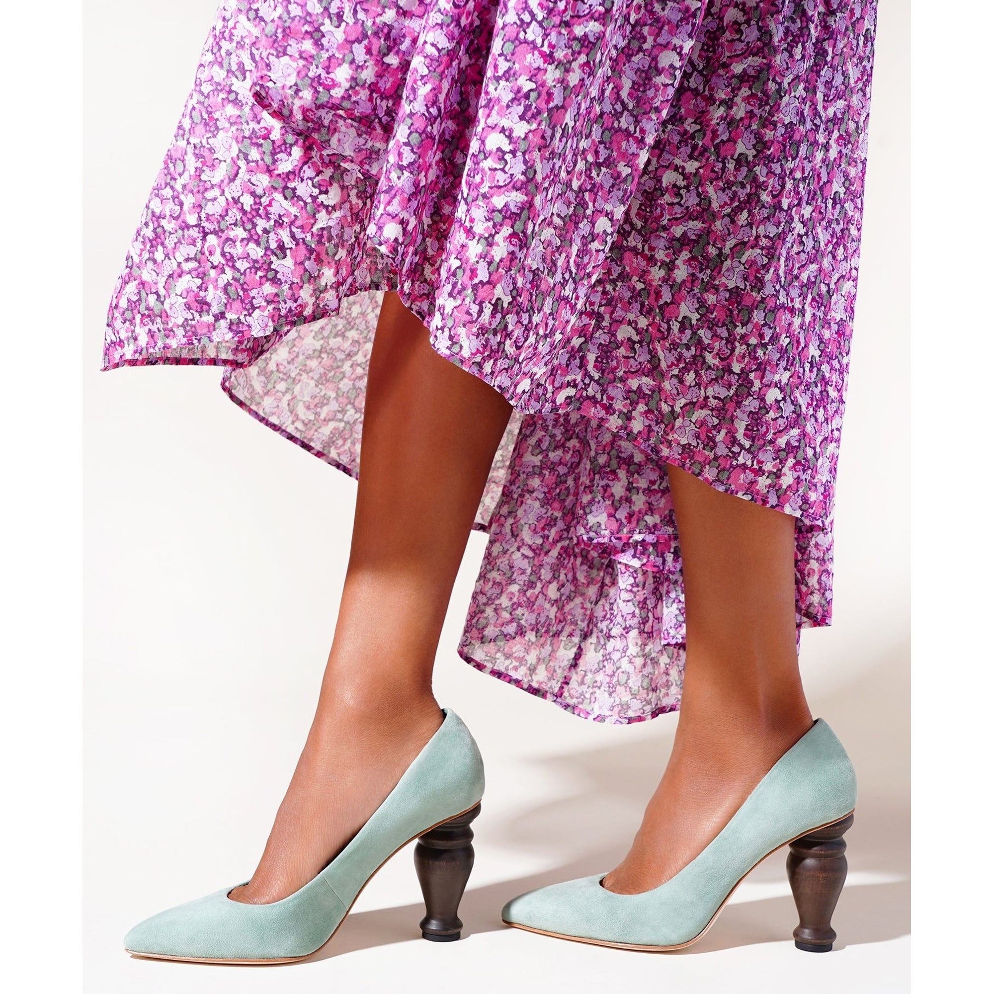 Baughn Furniture Heel Pump | Jade