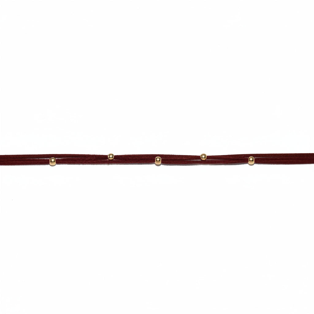 Beaded Choker | Gold-Plated
