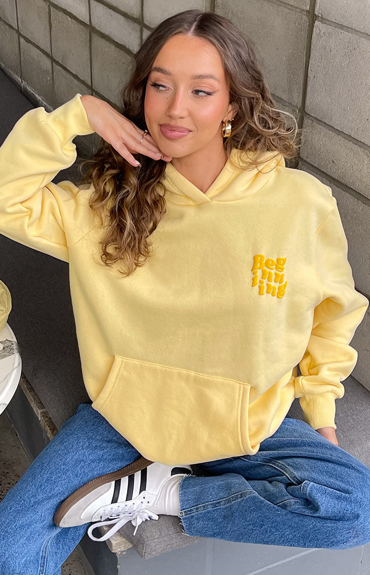 Beginning Snuggle Bubble Hoodie | Yellow