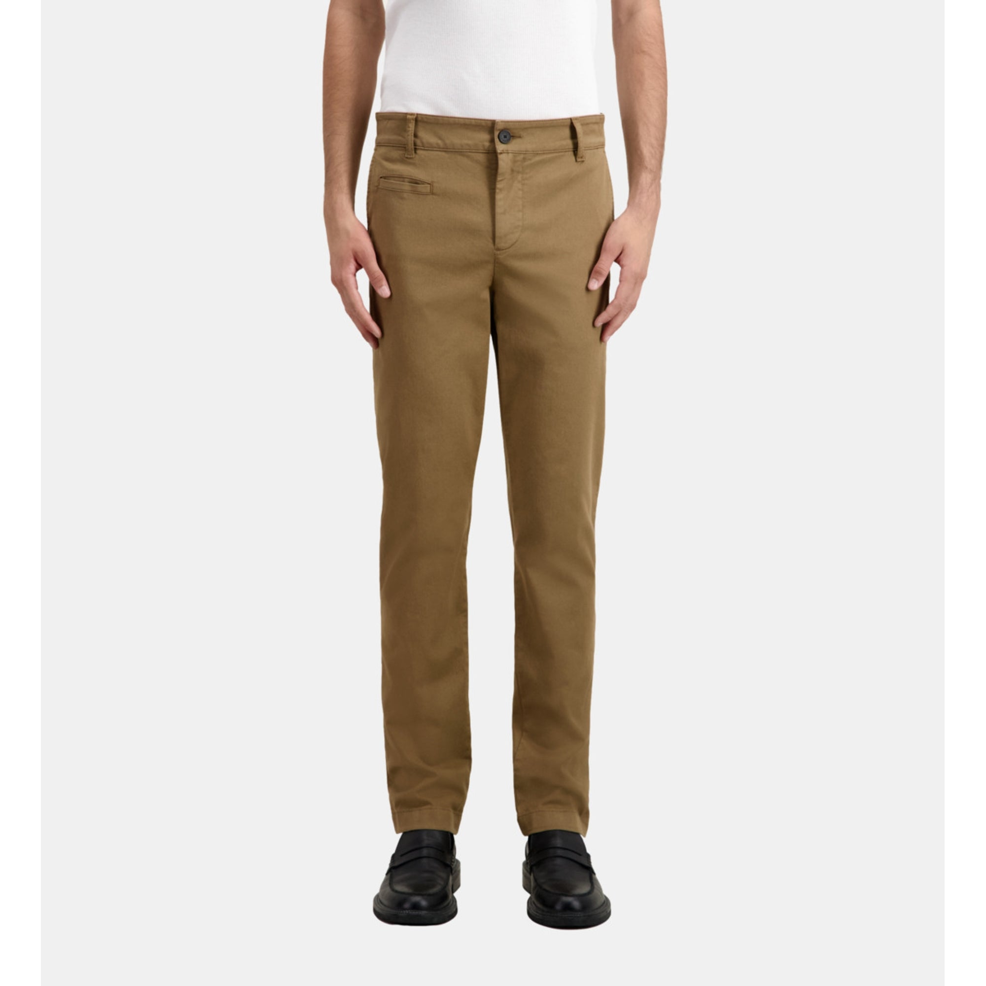 Beige Chinos | Men | Camel