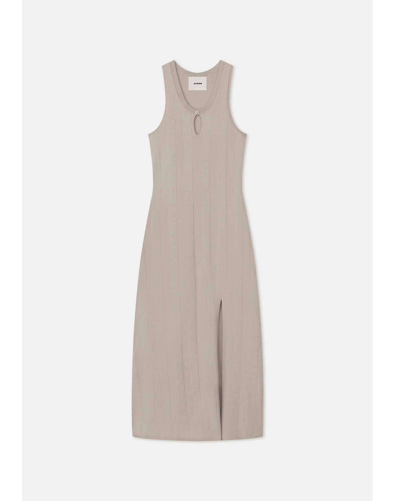 Belle | Extrafine Merino Wool Maxi Dress | Mist