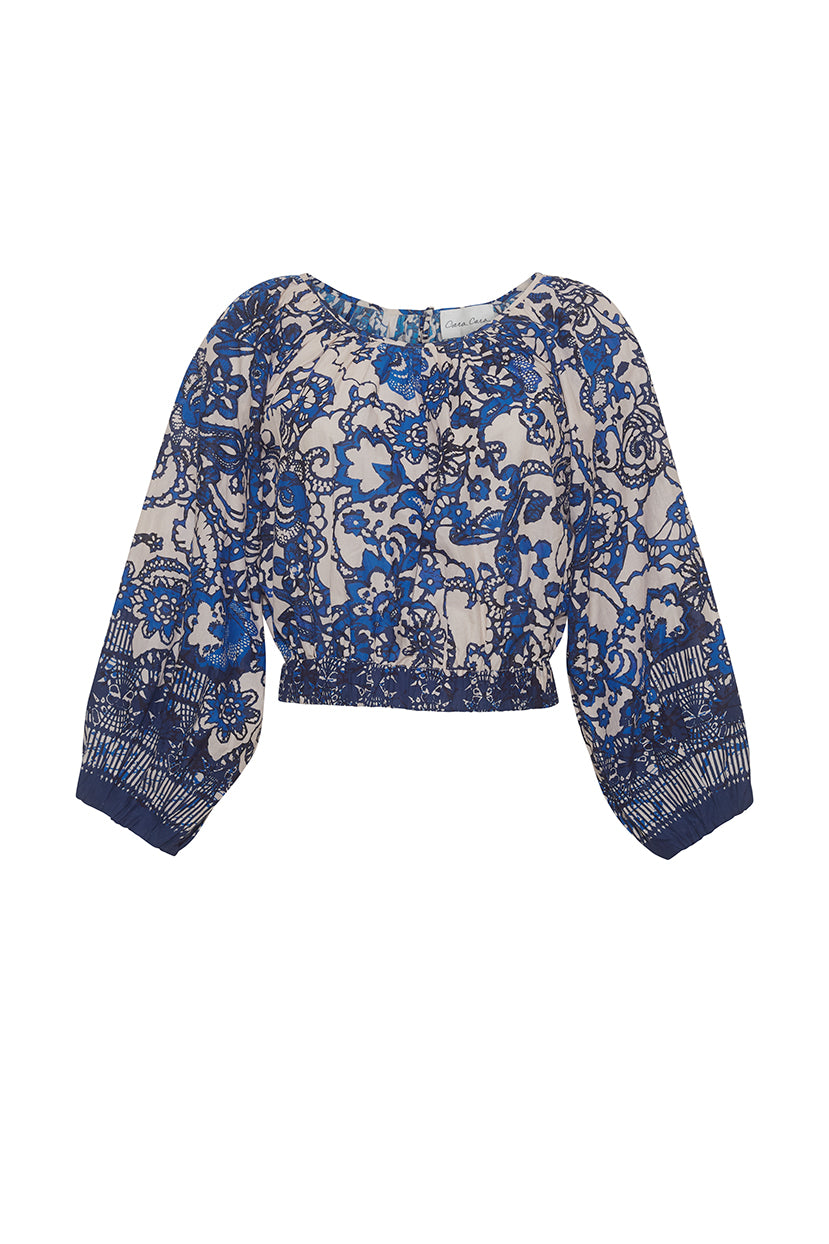 Benny Top | Dentelle Blue