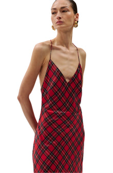 Bethanne Dress | Tartan Multi