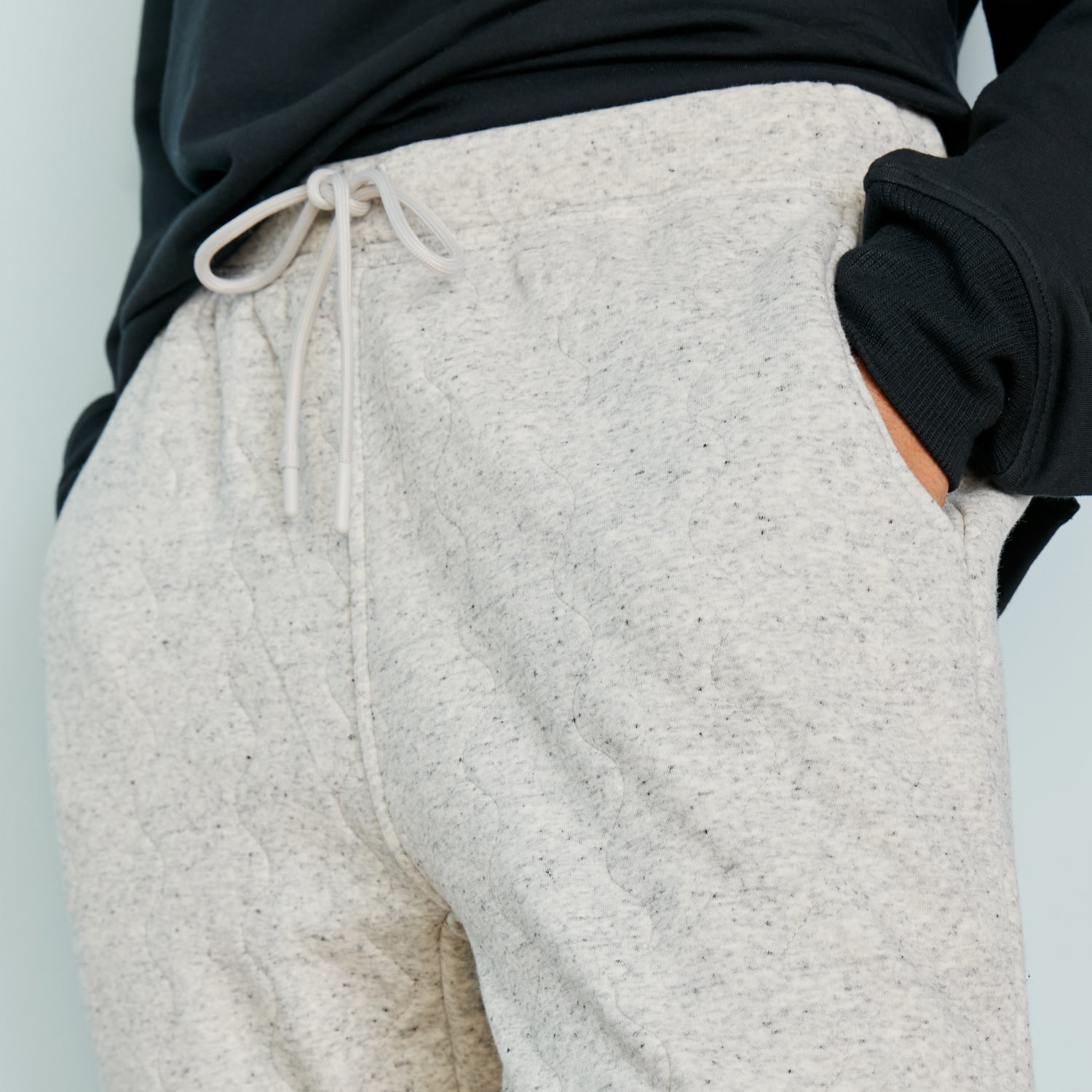 Insulated Double-Fleece Quilted Pants | Salt + Pepper