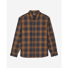 Black And Checked Overshirt | Men | Dark Brown