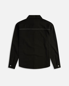 Blanket Stitch Shirt | Black