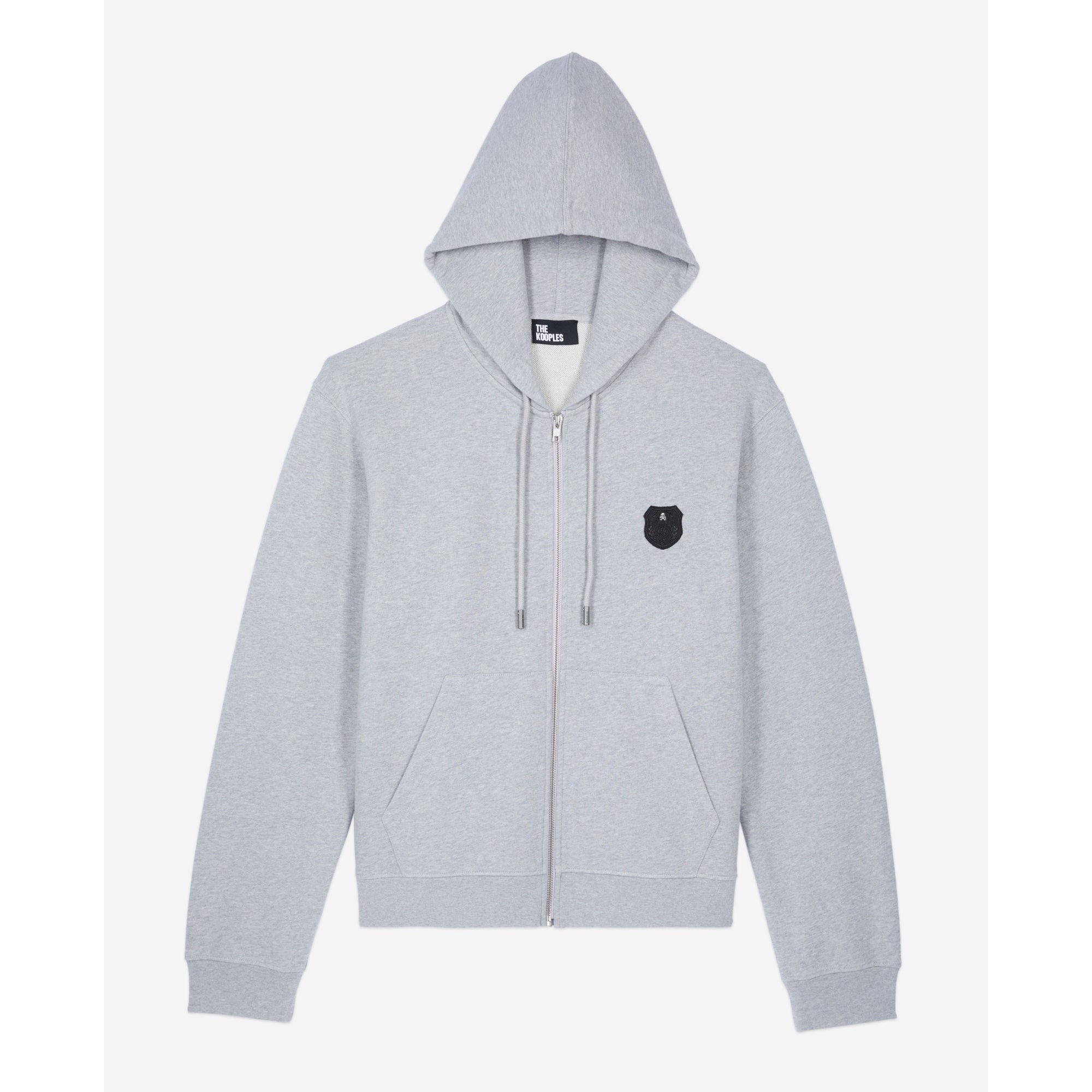 Blazon Hoodie | Men | Grey Melange