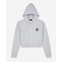 Blazon Hoodie | Women | Light Grey Melange