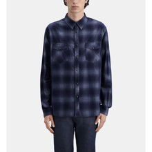 Blue Checkered Shirt | Men | Navy