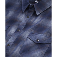 Blue Checkered Shirt | Men | Navy