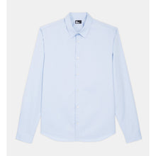 Blue Shirt With Classic Collar | Men | Sky