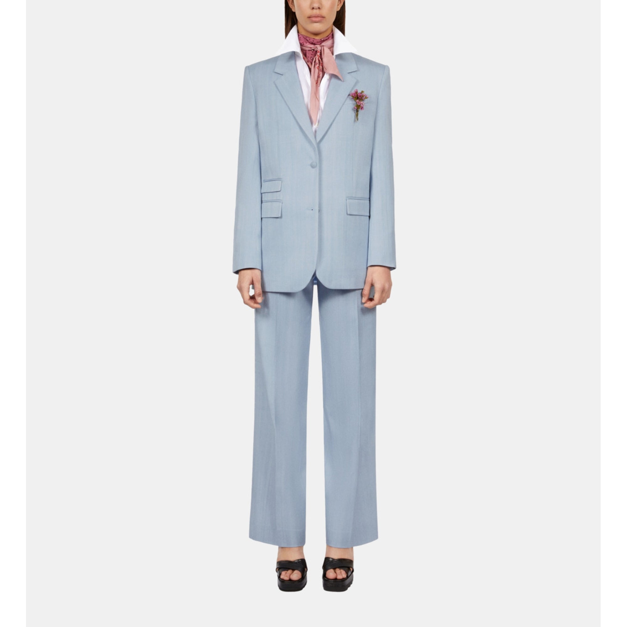 Blue Suit Jacket | Women | Lavender