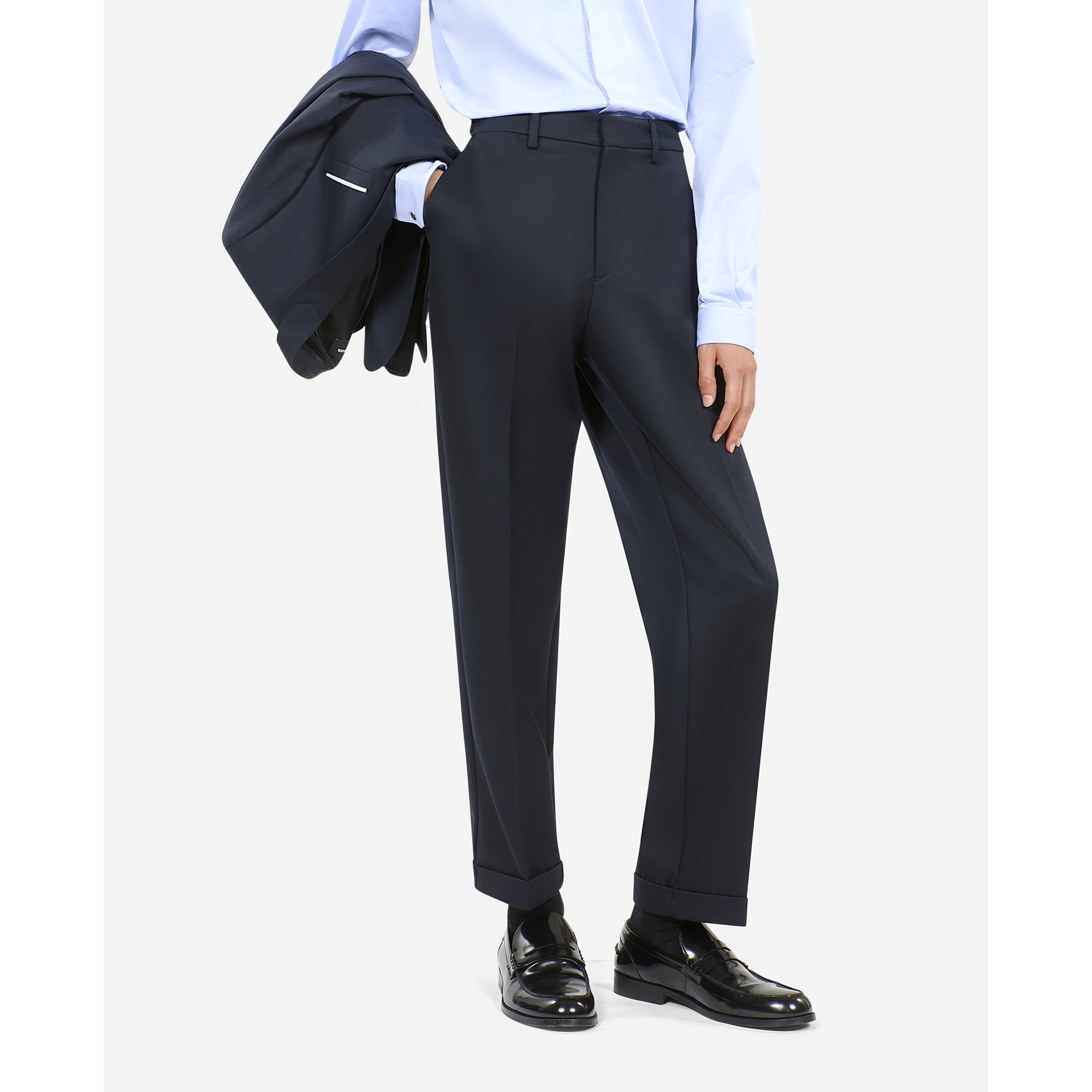 Blue Trousers | Men | Dark Navy