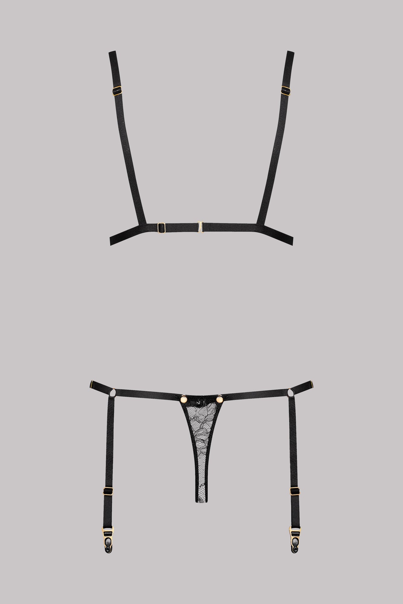 Thong body - Jeux Magnétiques | Black