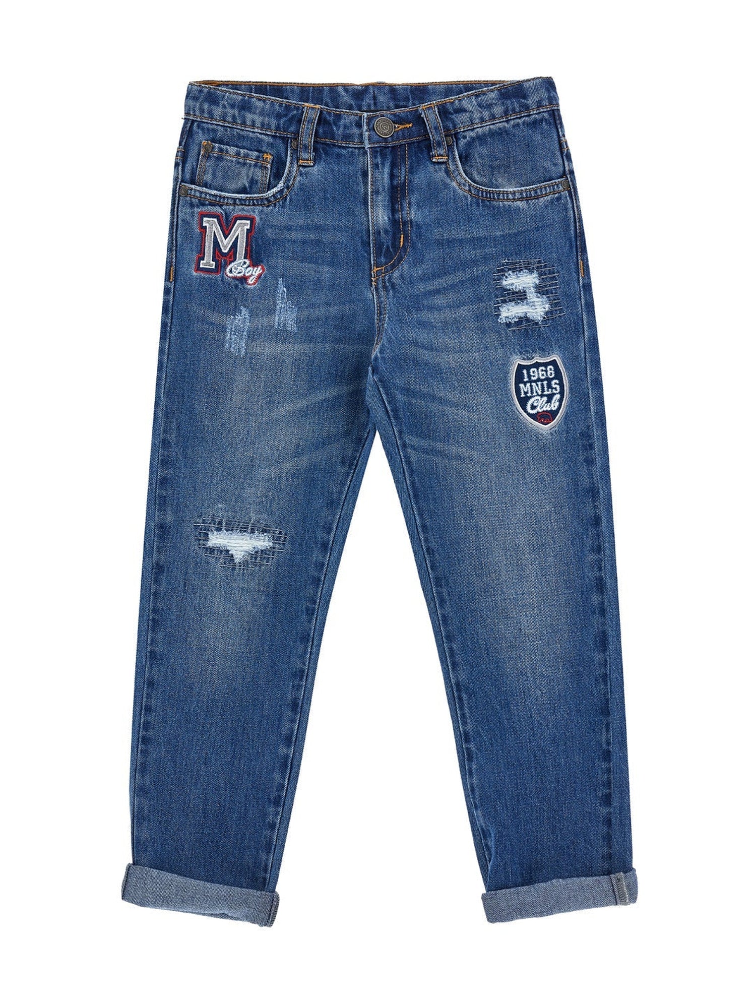 Boys | Used Five-Pocket Jeans | Powder Blue